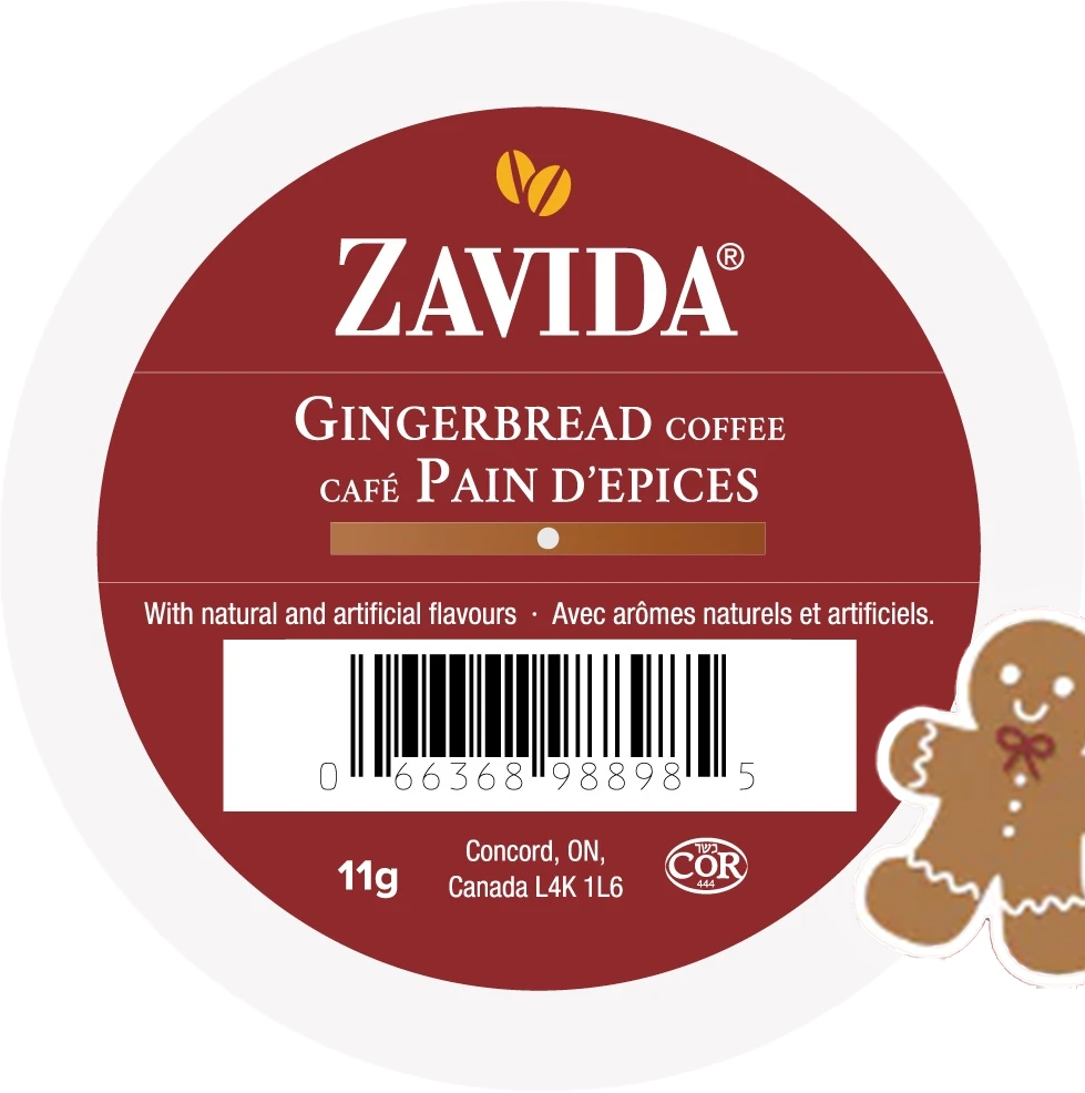 Zavida® Gingerbread (24 Pack)