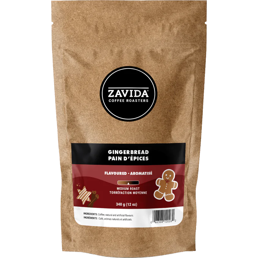 Zavida® Whole Bean Gingerbread - Seasonal (12oz/340g)