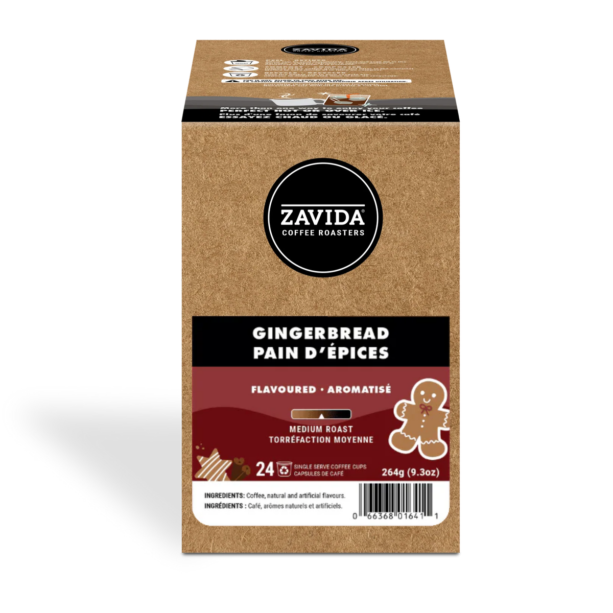 Zavida® Gingerbread (24 Pack)