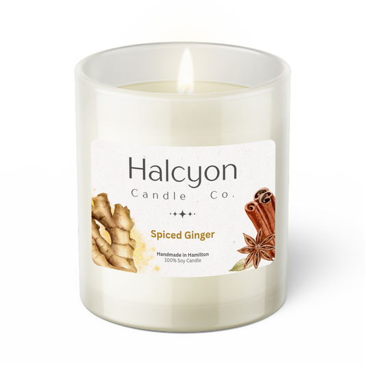 Halcyon Candle Co. Spiced Ginger Candle