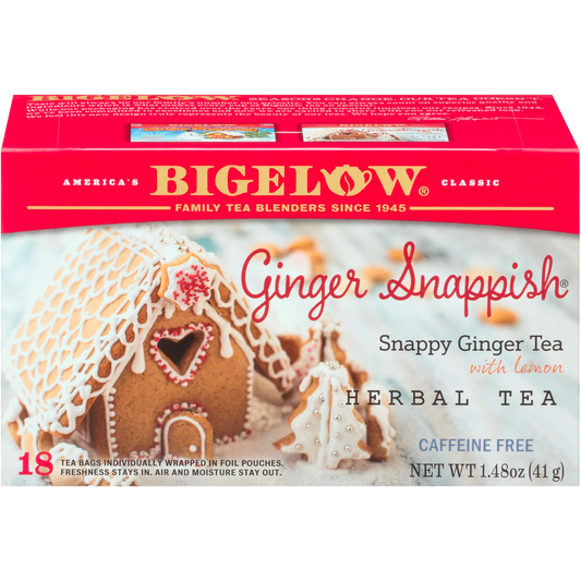 Bigelow® Ginger Snappish Herbal Tea (18 Pack)