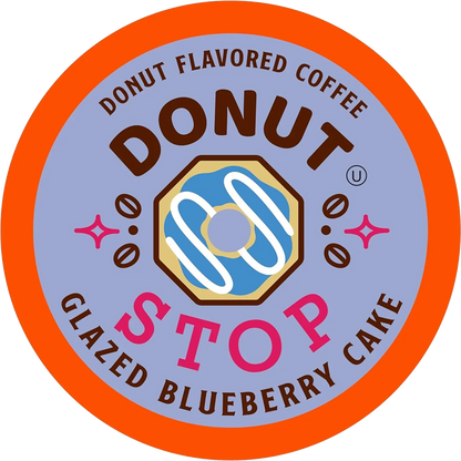 Donut Stop Glazed Blueberry Cake (40 Pack)