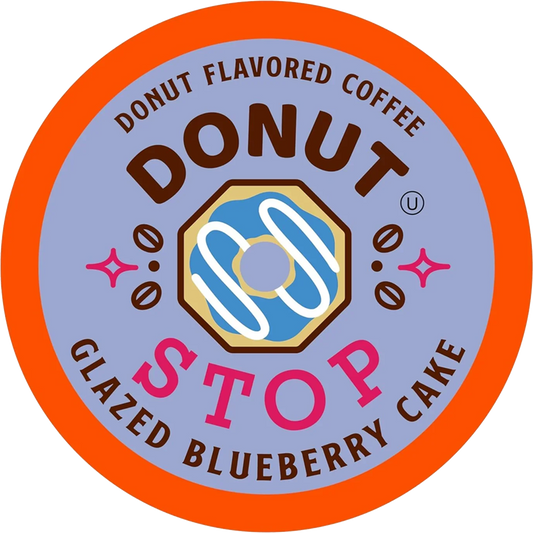 Donut Stop Glazed Blueberry Cake (40 Pack)