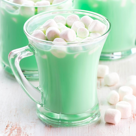 Gourmet du Village Dino Green Colour Changing White Hot Chocolate (35g/1.2oz)