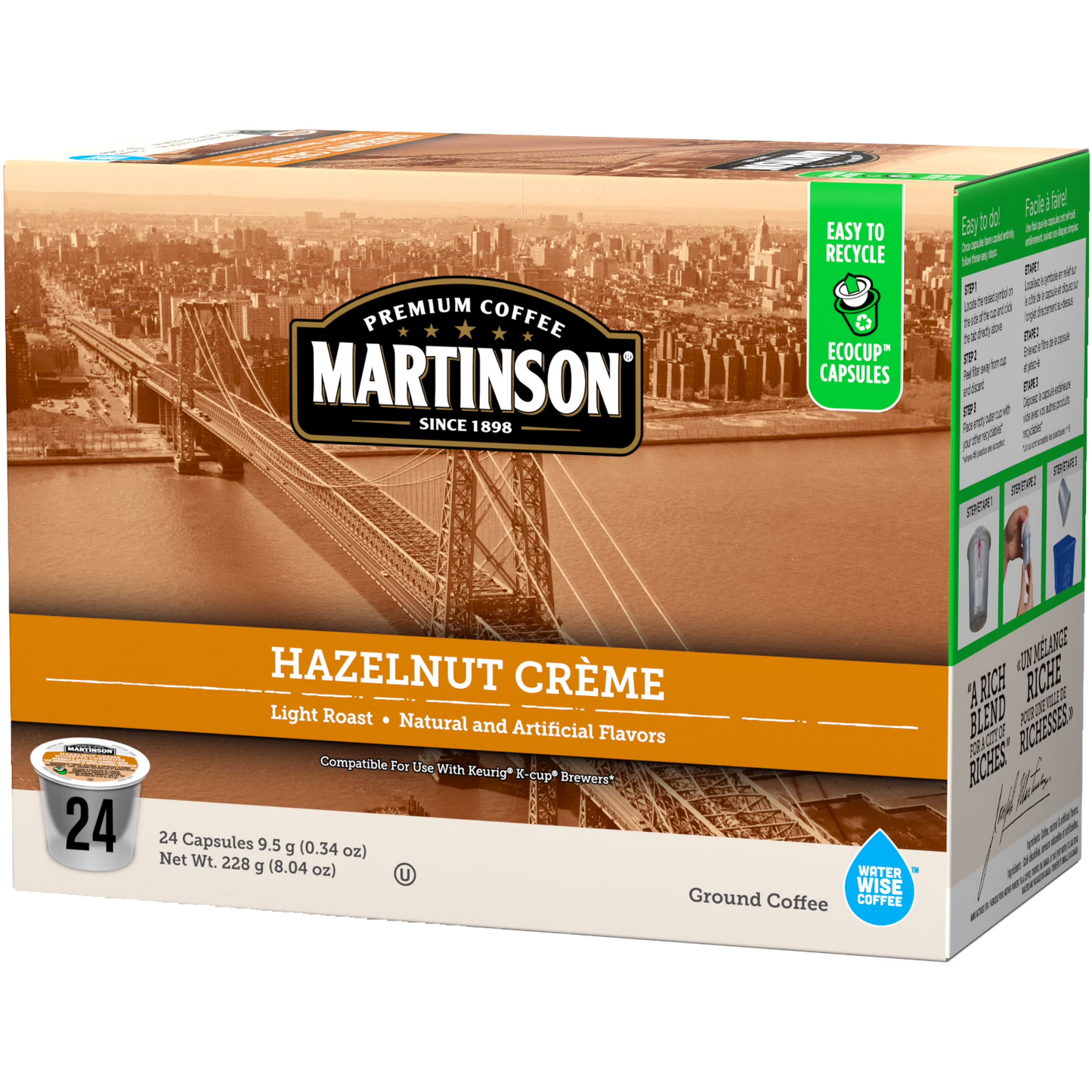 Martinson® Hazelnut Crème (24 Pack)