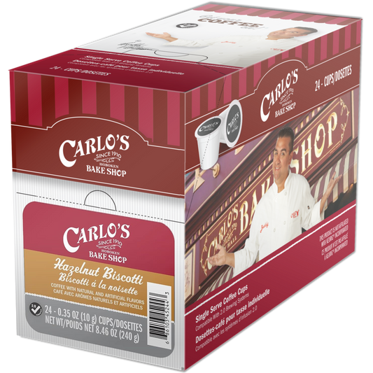 Carlo's Bake Shop™ Hazelnut Biscotti (24 Pack)