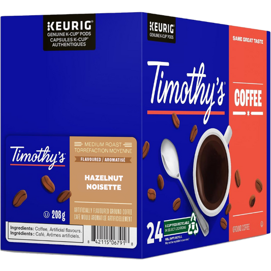 Timothy's® Hazelnut (24 Pack)