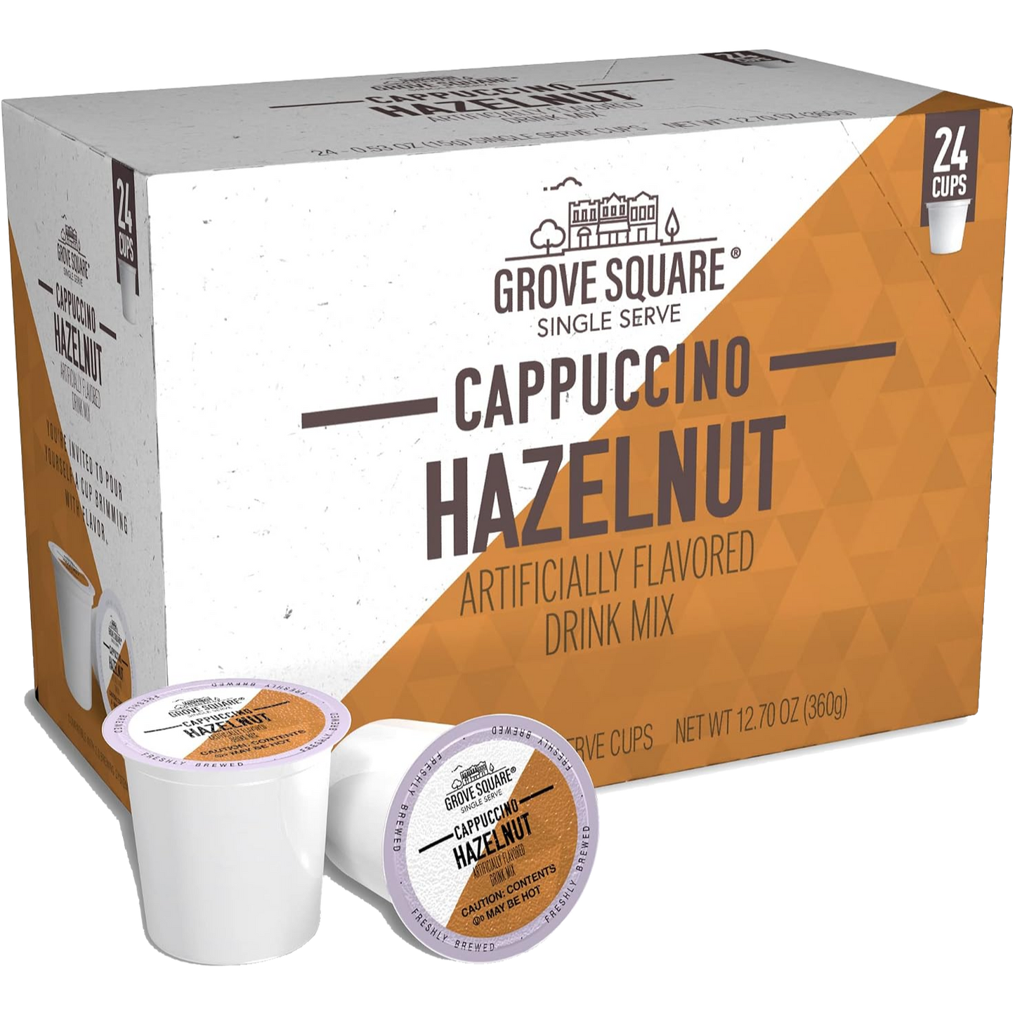Grove Square® Hazelnut Cappuccino (24 Pack)
