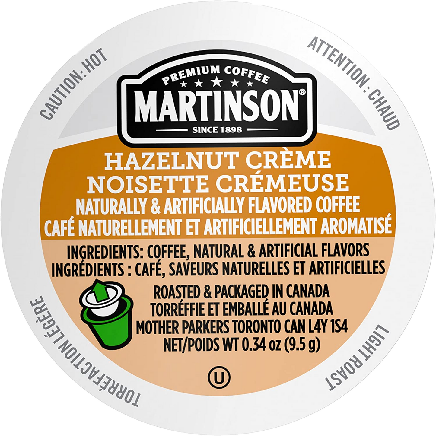 Martinson® Hazelnut Crème (24 Pack)