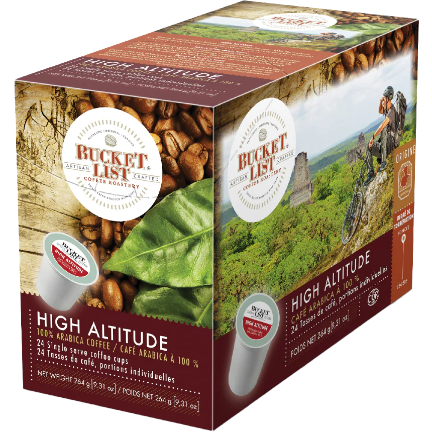 Bucket List Coffee Roastery® High Altitude (24 Pack)