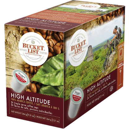 Bucket List Coffee Roastery® High Altitude (24 Pack)