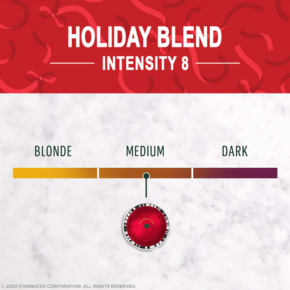 Starbucks® Holiday Blend for Nespresso® Vertuo (8 Pack)