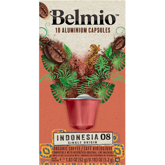 Belmio® Indonesia Organic Nespresso® Compatible (10 Pack)