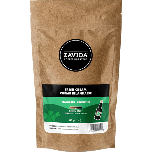 Zavida® Whole Bean Irish Cream (12oz/340g)