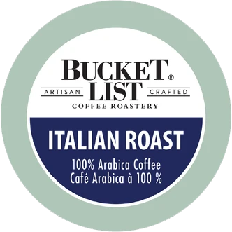 Bucket List Coffee Roastery® Italian Roast (24 Pack)