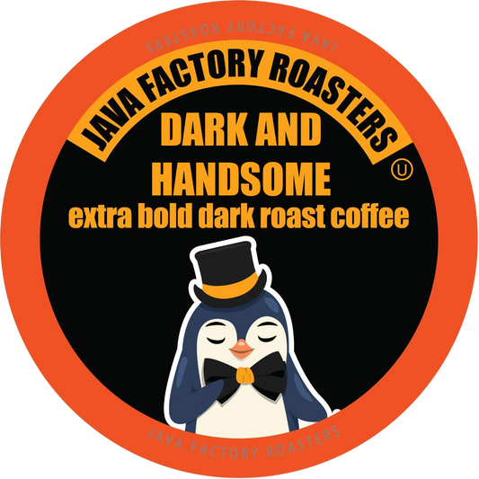 Java Factory Roasters Dark and Handsome (40 Pack)