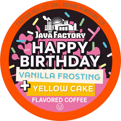 Java Factory Roasters Happy Birthday (40 Pack)