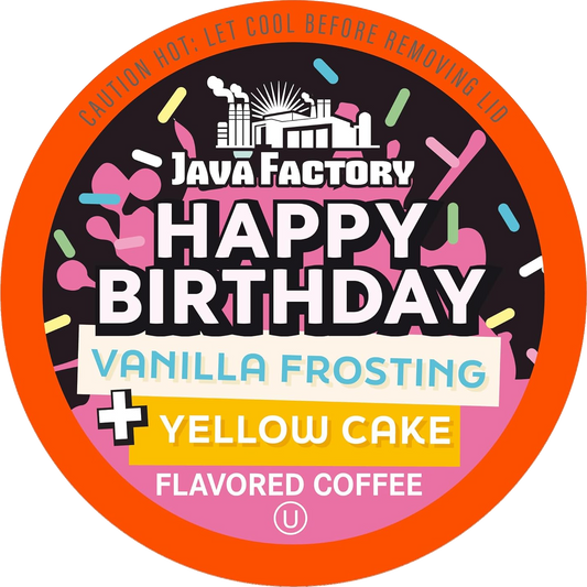 Java Factory Roasters Happy Birthday (40 Pack)