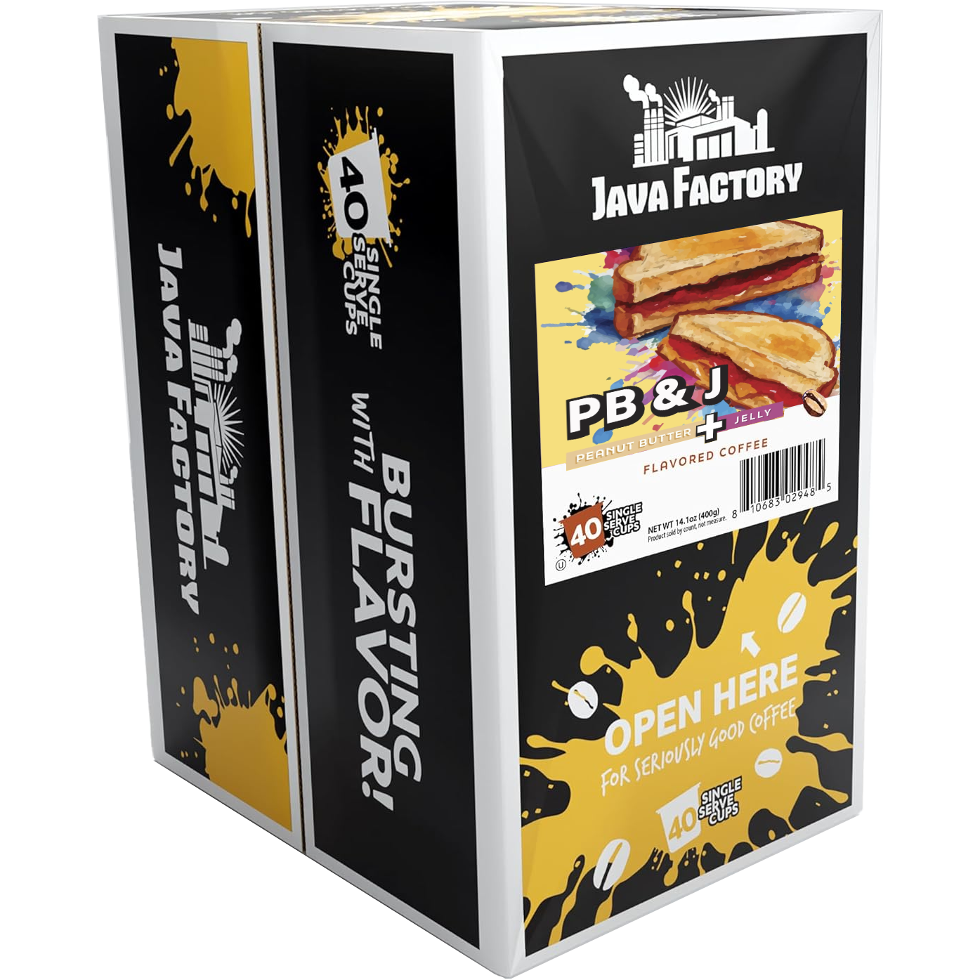 Java Factory Roasters PB & J (40 Pack)