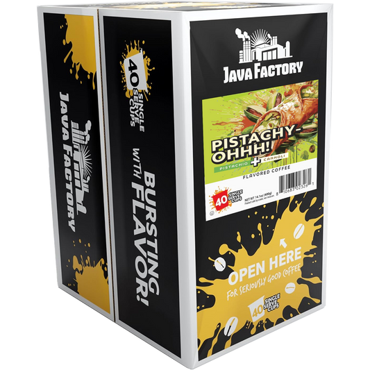 Java Factory Roasters Pistachy-Ohhh! (40 Pack)