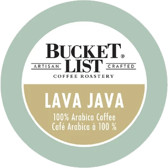 Bucket List® Coffee Roastery Lava Java (24 Pack)
