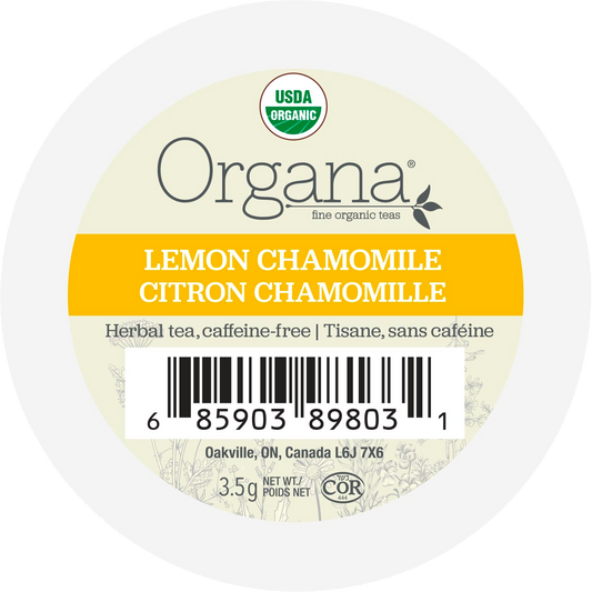 Organa Lemon Chamomile Tea K-Cup (24 Pack)