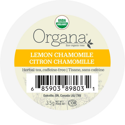 Organa Lemon Chamomile Tea K-Cup (24 Pack)