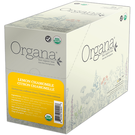 Organa Lemon Chamomile Tea K-Cup (24 Pack)