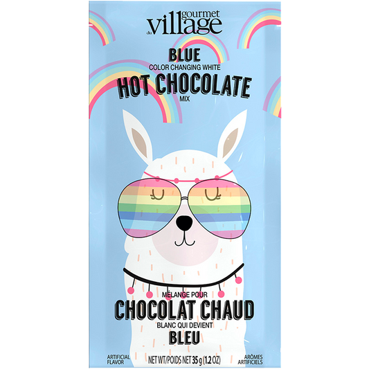Gourmet du Village Blue Colour Changing White Hot Chocolate - Llama (35g/1.2oz)