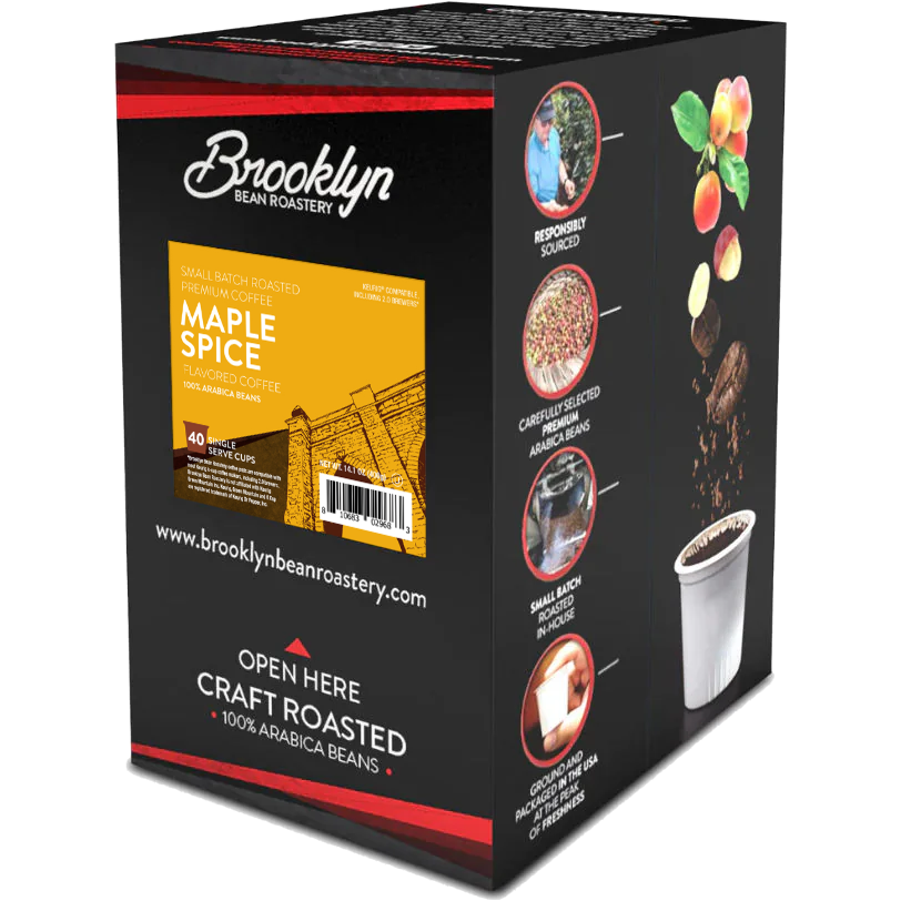 Brooklyn Bean Roastery Maple Spice 40ct