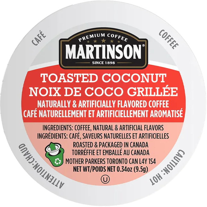 Martinson® Toasted Coconut (24 Pack)