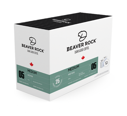 Beaver Rock™ Medium Roast (25 Pack)