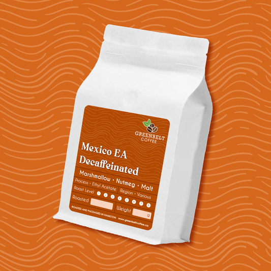 Mexico EA Decaffeinated Beans - Dark Roast 340g