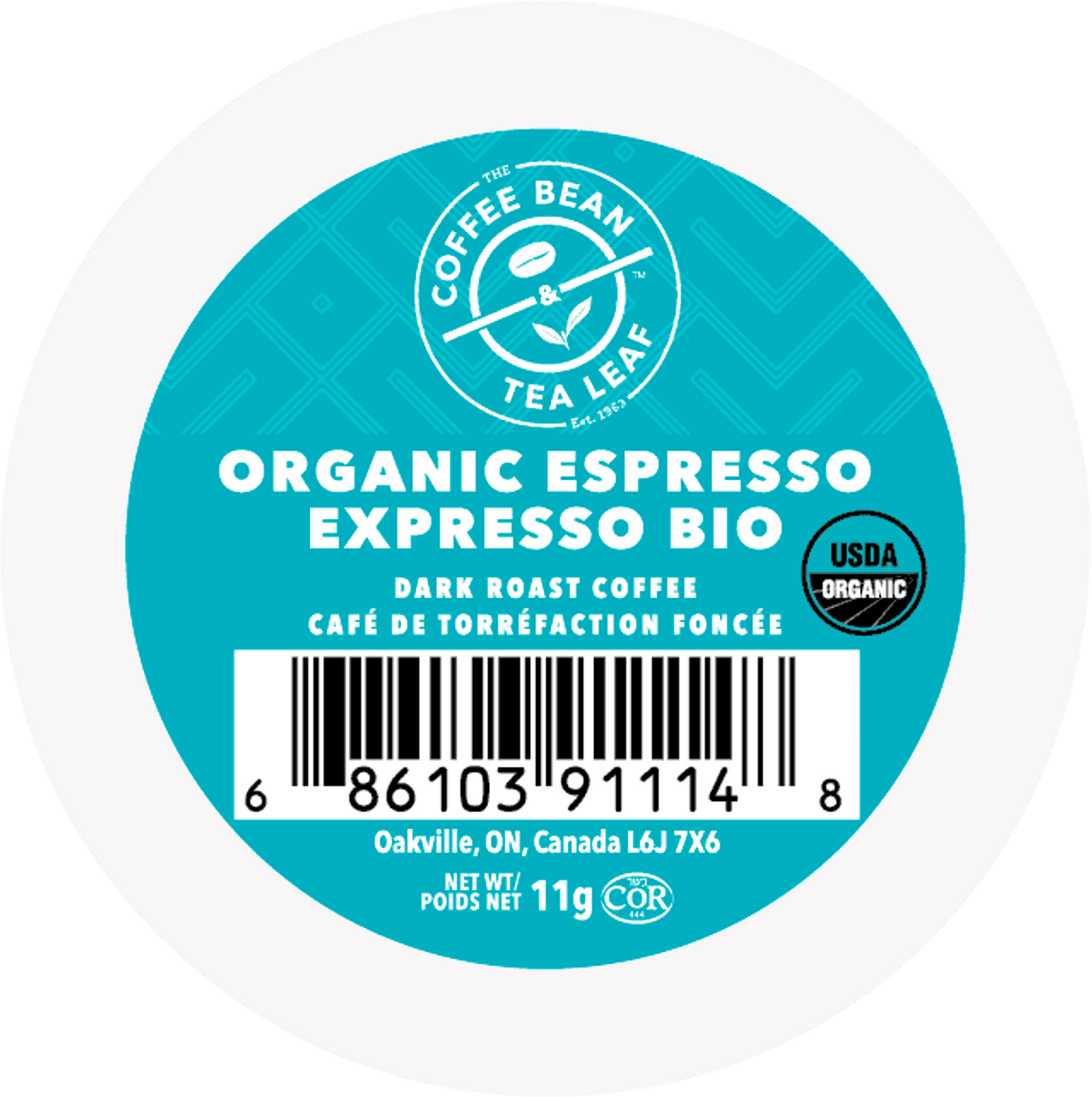 The Coffee Bean & Tea Leaf™ Organic Espresso (24 Pack)