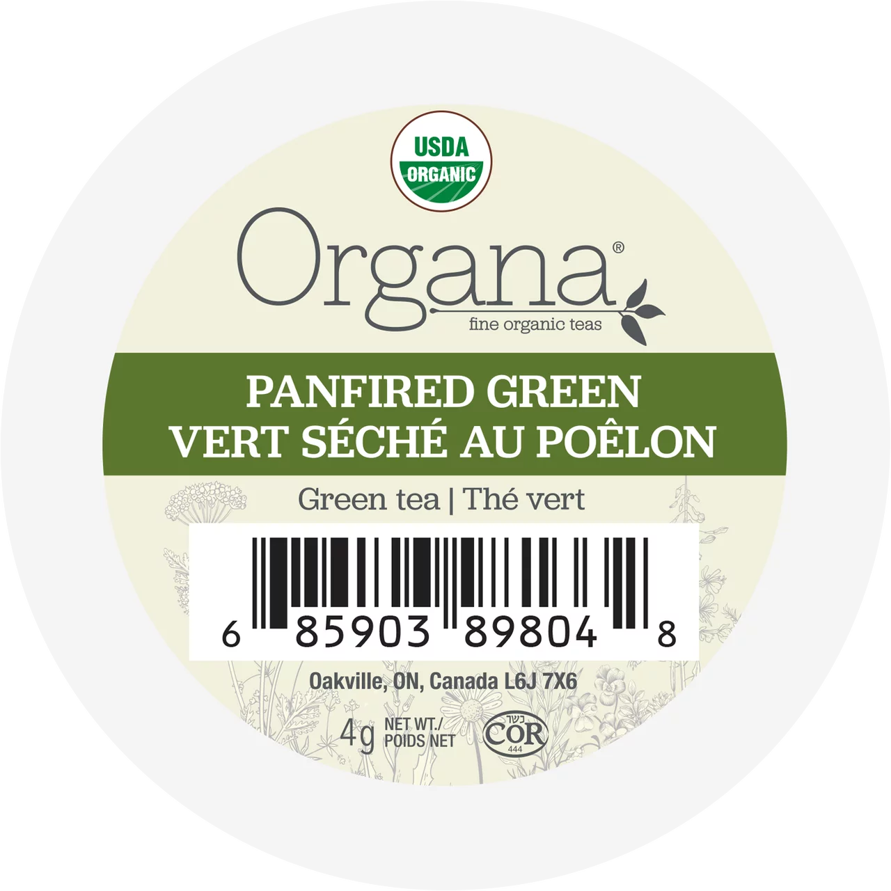 Organa Panfired Green Tea K-Cup (24 Pack)