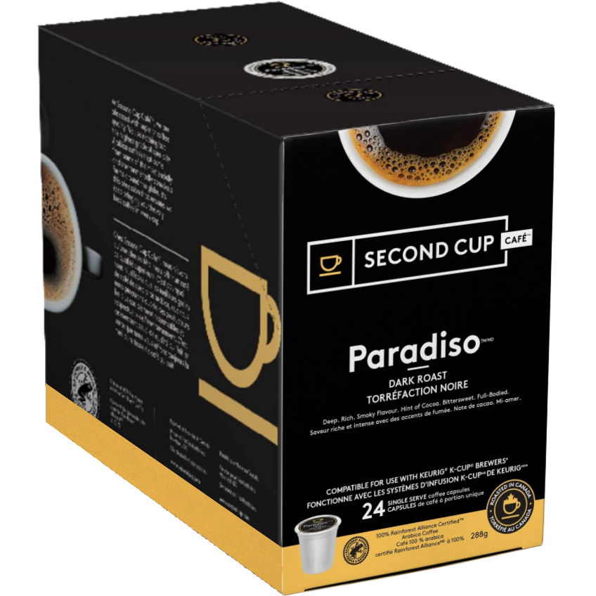 Second Cup Coffee Co.™ Paradiso® Dark (24 Pack)