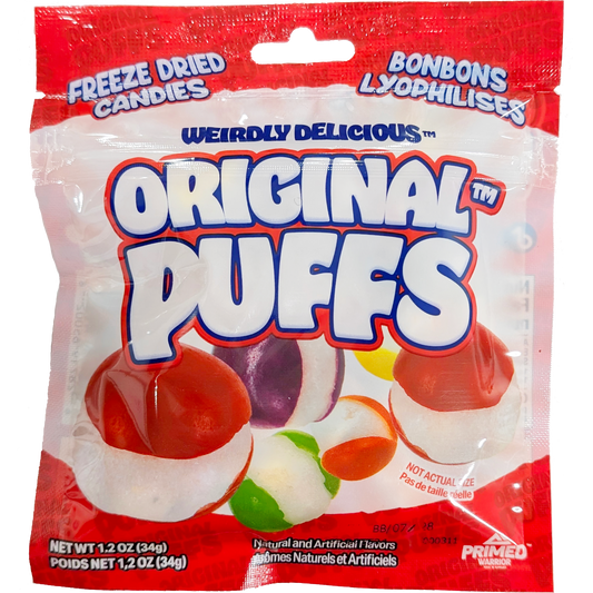 Weirdly Delicious Freeze Dried Puffs