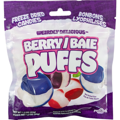 Weirdly Delicious Freeze Dried Puffs