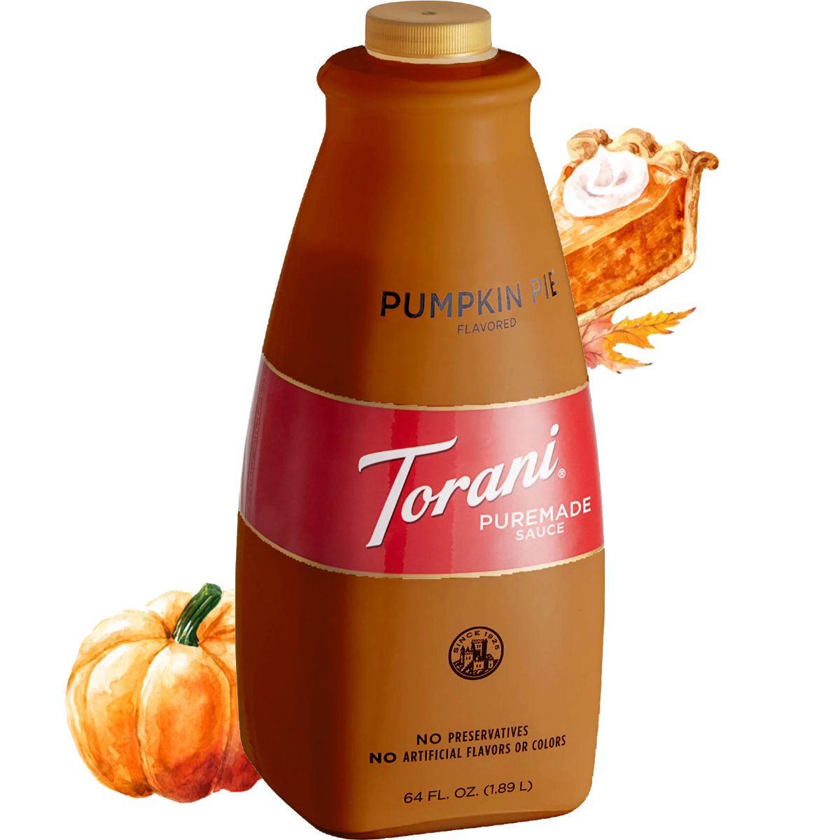 Torani® Puremade Pumpkin Pie Sauce (64oz/1.89L)