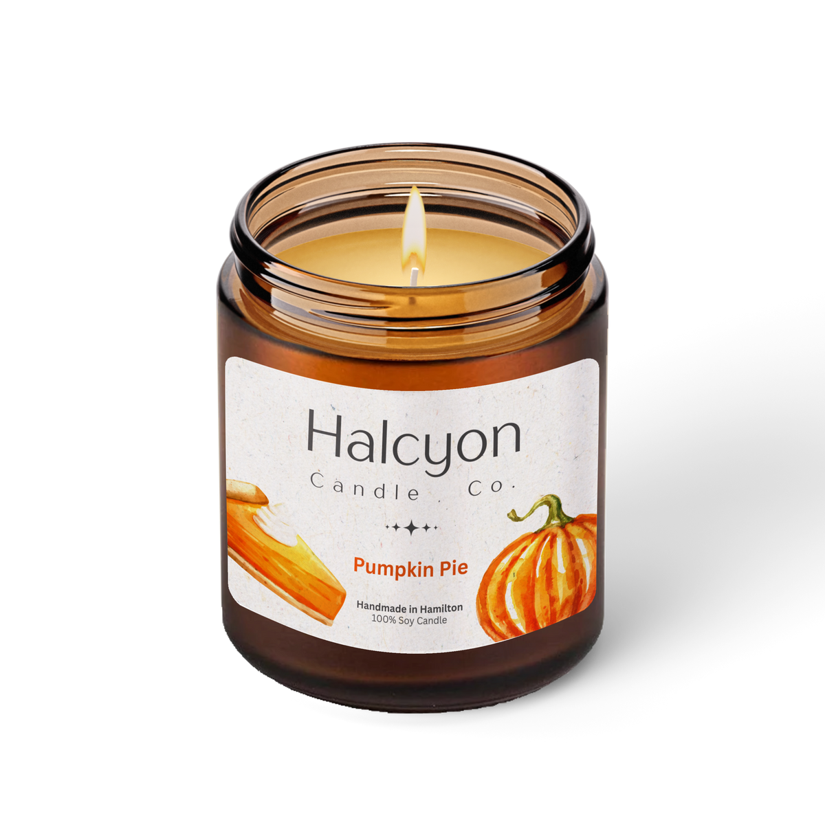 Halcyon Candle Co. Pumpkin Pie Candle