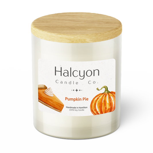 Halcyon Candle Co. Pumpkin Pie Candle