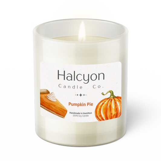 Halcyon Candle Co. Pumpkin Pie Candle