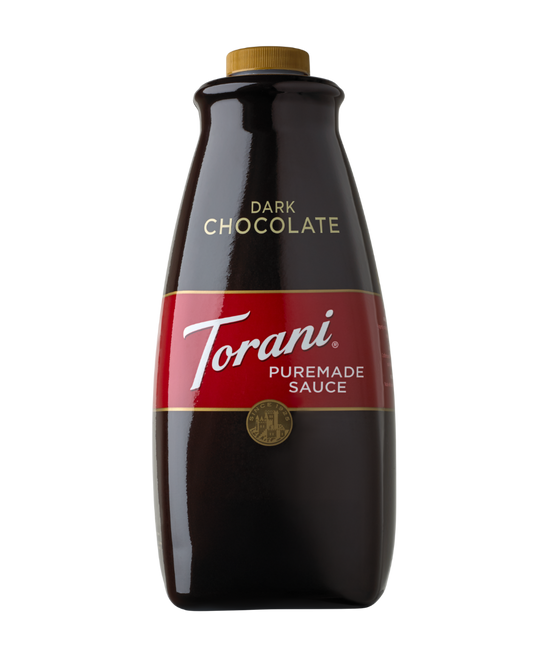 Torani® Puremade Dark Chocolate Sauce (64oz/1.89L)