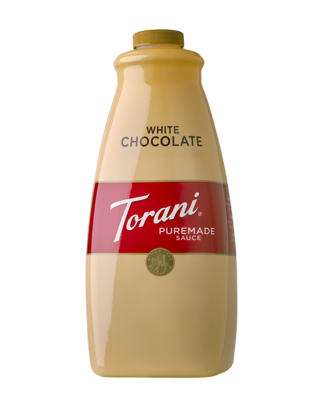 Torani® Puremade White Chocolate Sauce (64oz/1.89L)