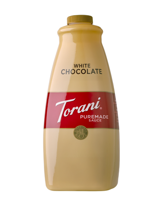 Torani® Puremade White Chocolate Sauce (64oz/1.89L)