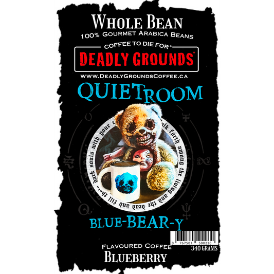 Deadly Grounds Quiet Room Blue-Bear-y Beans (12oz/340g)