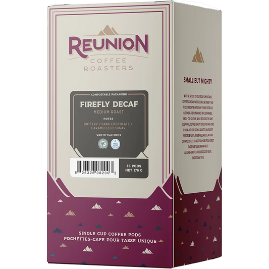 Reunion Island Firefly Decaf Pods (16 Pack)