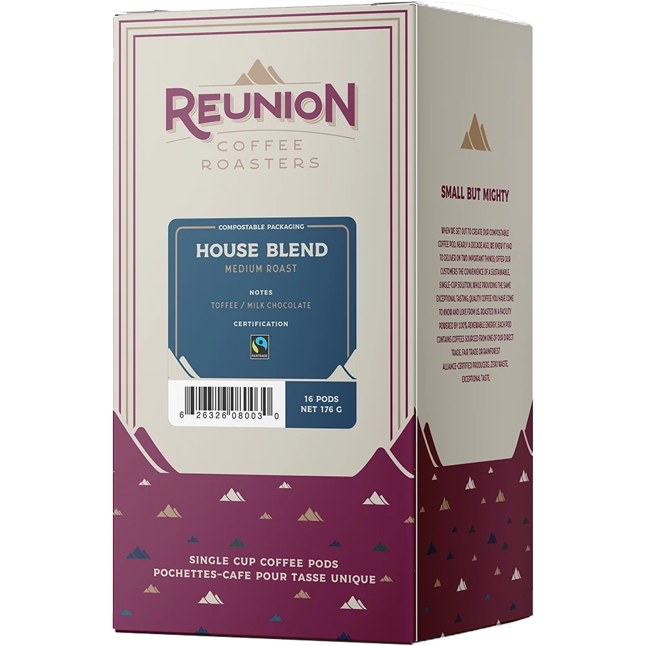 Reunion Island House Blend Pods (16 Pack)