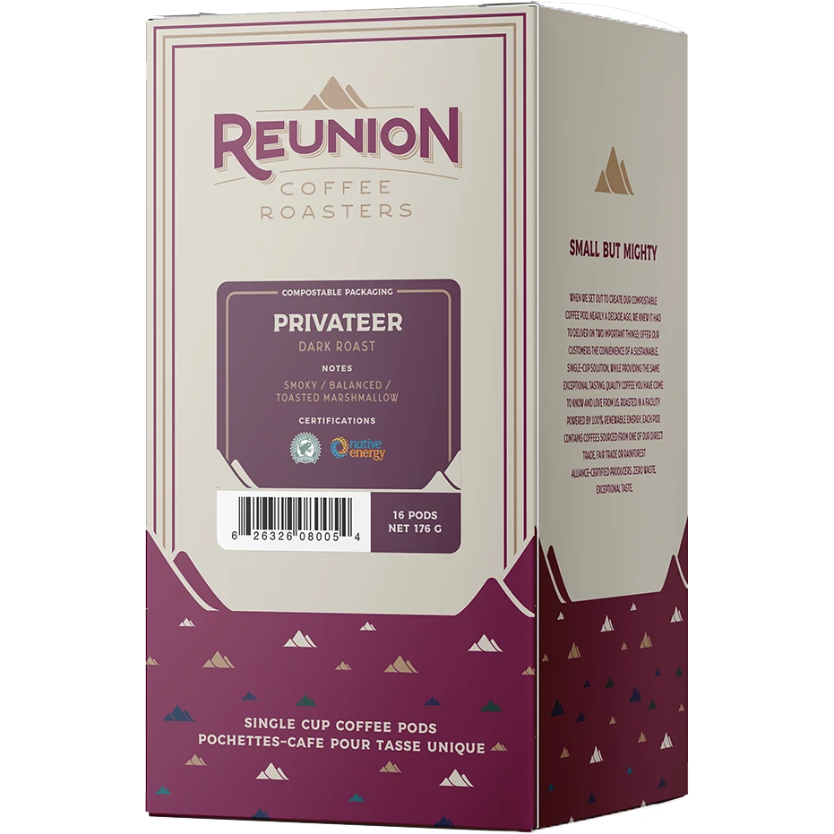 Reunion Island Privateer Dark Pods (16 Pack)