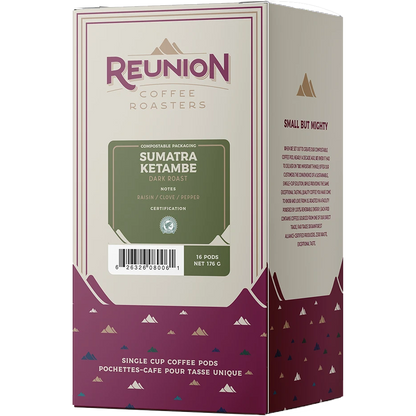 Reunion Island Sumatra Ketambe Pods (16 Pack)